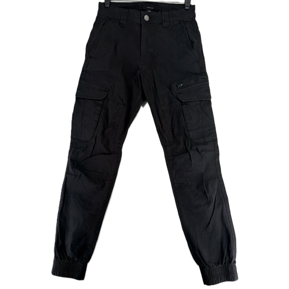 Cotton On Women's Jogger Legs Cargo Pant Black Size 28/71